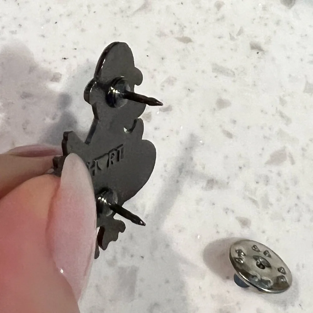 1 LGBTQ+ Subtle Gay Pride ๐ณ๏ธโ๐ Lapel Duck ๐ฆ Pin - Picture 3 of 5